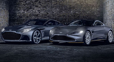 Aston Martin taps into 007 hype with special edition Vantage and DBS Superleggera.