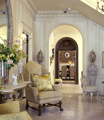 Embassy Elegance Interior. Designed by Barry Dixon.