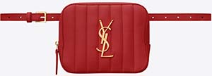 Yves Saint Laurent women's Vicky belt bag in quilted lambskin: US$1,250.