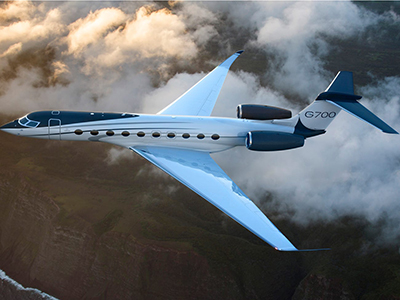 Gulfstream G700. Price: US$75 million.