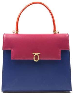 Launer Traviata - Multi-colour women's top-handle handbag: US$2,414.