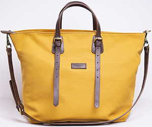 E.Marinella women's Shopping bag canvas & leather: €230.