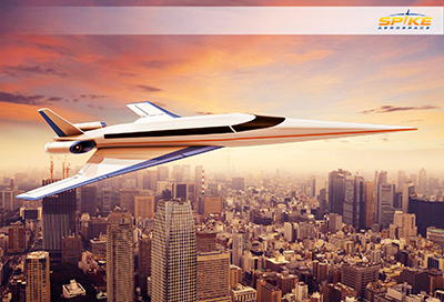 The Spike S-512 Supersonic Business Jet.