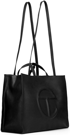 Telfar Large Black Shopping Bag: US$257
