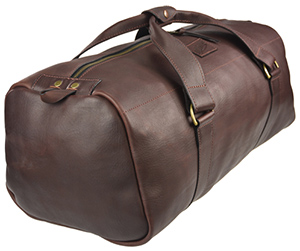 Akubra Murray Drum Bag - Brown Leather: $499AUD.