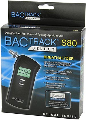 BACtrack S80 Professional Breathalyzer, Portable Breath Alcohol Tester: US$129.99.