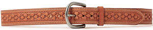 Filson men's Stamped belt: US$135.