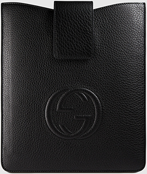 Gucci Soho leather iPad case: USD$380.
