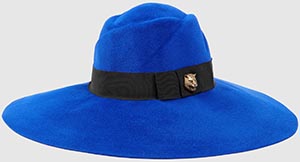 Gucci women's felt wide-brim hat: US$715.