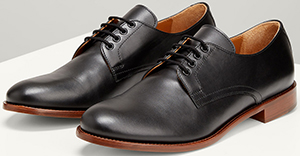 Joseph Leather Derby Shoes: £345.