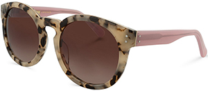Oliver Bonas Ava Milky Preppy Sunglasses: US$66.