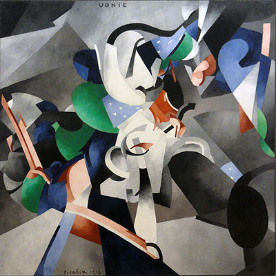 Udnie (Young American Girl, The Dance) (1913) by Francis Picabia.