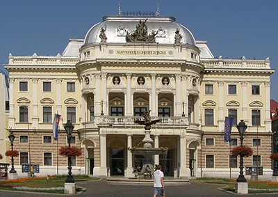 Slovak National Theater, Pribinova 17, 819 01 Bratislava-Staré Mesto-Bratislava, Slovakia. Photo by: Albertus teolog.