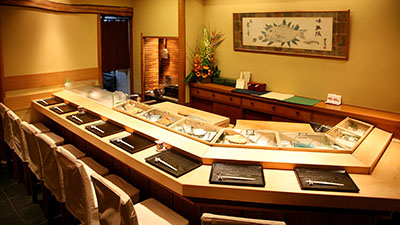 GINZA Sushiko, Toko Building 1F, 7?7?14 Ginza, Chuo City, Tokyo, Japan.