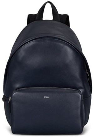 Tod's men's blue Backpack in Leather: US$1265.