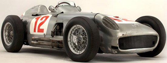 Mercedes-Benz W196 - the third most valuable motor vehicle ever sold at auction: £19.6 million on July 12, 2013.