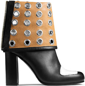 Acne Jagger eyelets black/white women's boot: US$1000.