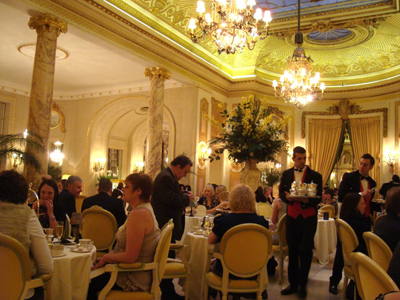Afternoon Tea at The Palm Court at The Ritz, 150 Piccadilly, London W1J 9BR, England, U.K.