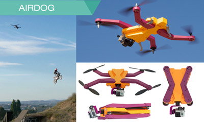 AirDog follows you around to record your action moments.