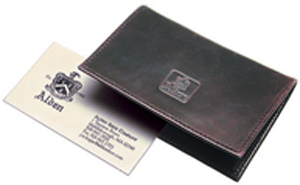 Alden Folding Business Card Case.