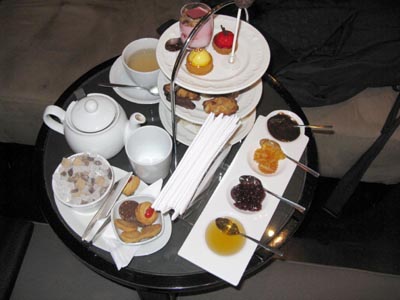 Afternoon Tea at the Amigo Bar at Hotel Amigo, Rue de l'Amigo 1, 1000 Brussels, Belgium.