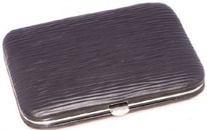 Fort Belvedere Leather Business Card Case: US$150.