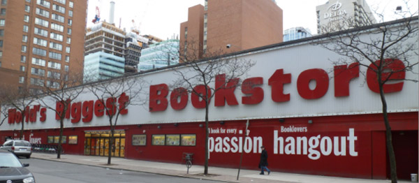 World's Biggest Bookstore, 20 Edward St, Toronto, ON M5G 1C9, Canada.