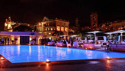 Billionaire Sunset Lounge, Hotel Fairmont Monte Carlo.