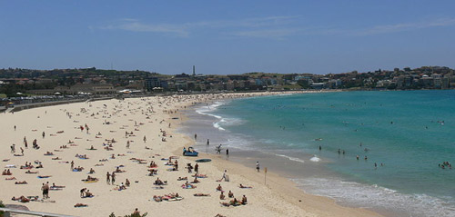 World's best beach: Bondi Beach, New South Wales, Australia.