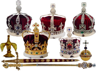 Crown Jewels of the United Kingdom.