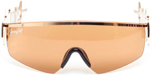 Browns Jeremy Scott Machine Gun Wraparound Sunglasses: £350.
