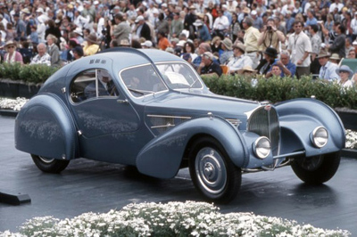 World's most expensive classic car: US$30-40 mio. - Bugatti 57SC Atlantic.