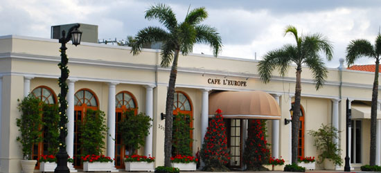 Café L'Europe, 331 South County Road, Palm Beach, FL 33480.
