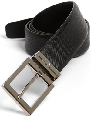 Canali Men's Leather Belt: US$240.