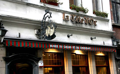 Museum of Cocoa and Chocolate, Grand-Place, 1000 Brussels, Belgium.