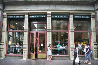 Dean & Deluca's Soho flagship store: 560 Broadway, New York, NY 10012.