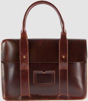 Dr. Martens Leather Briefcase: US$208.