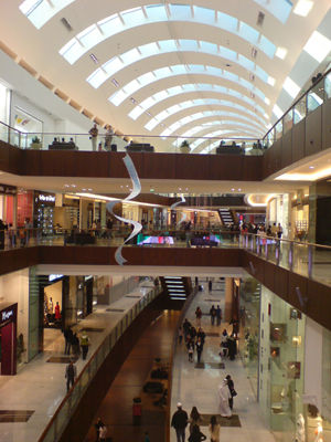 The Dubai Mall.