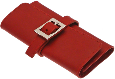 Ettinger Lifestyle Red Large Jewellery Roll: £155.