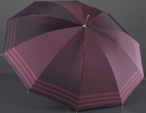 EuroSchirm ladies' Noble polyester bordeaux umbrella: €242,50.