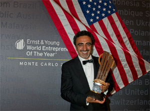 Hamdi Ulukaya of Chobani named Ernst & Young World Entrepreneur Of The Year 2013, Salles des Etoiles, 26 Avenue Princesse Grace, Monte-Carlo, 98000 Monaco.