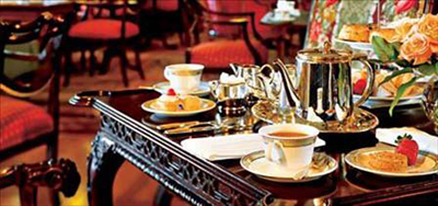 Afternoon Tea at The Fairmont Empress, 721 Government Street, Victoria, British Columbia, Canada V8W 1W5.