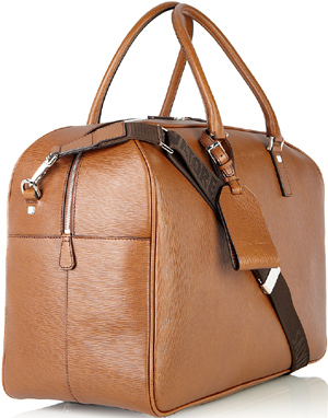 Salvatore Ferragamo Men's Weekend Duffle Bag in Embossed Calfskin: €1,600.