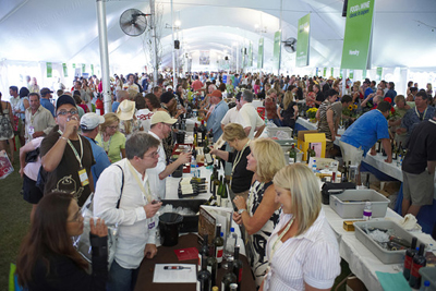 The Grand Tasting Pavilion at the Food & Wine Classic in Aspen, CO, U.S.A.