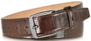 Forzieri Brown Eel Leather Men's Belt: US$258.