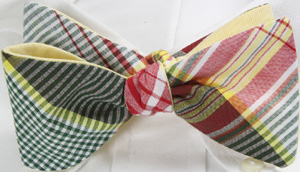 Gitman Bros. Reversible To-Be-Tied Butterfly Bow - Multi Color: US$59.
