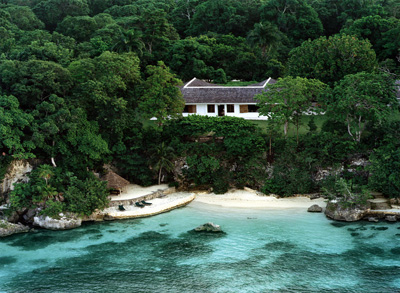 The late Ian Fleming's estate Goldeneye in Oracabessa, St Mary, Jamaica.
