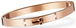 Hermès Kelly bracelet, small model: US$8,350.