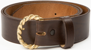 Holland & Sherry Twist Belt and Buckle: US$248.