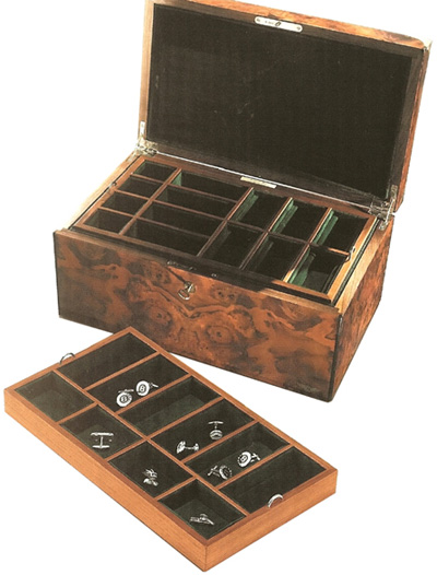 Anthony Holt Bentley Jewellery Box in Walnut: £4,995.